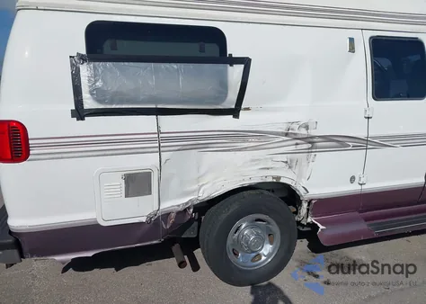 2000 Dodge Ram Van 3500 Conversion from USA, damaged, VIN 2B6KB31Y5YK175433